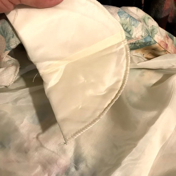 Vintage 80's EHL Floral Print Long Sleeve One Button Size 18W Blazer Jacket - Picture 11 of 14